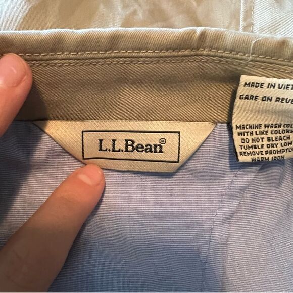 L.L. Bean mens beige blazer. Size 42 tall - Picture 11 of 12